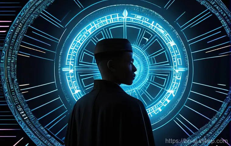 DID의 필요성과 사회적 수요 - **Prompt 2: Seamless, Password-less Verification**
    "A vibrant, futuristic scene depicting a pers...