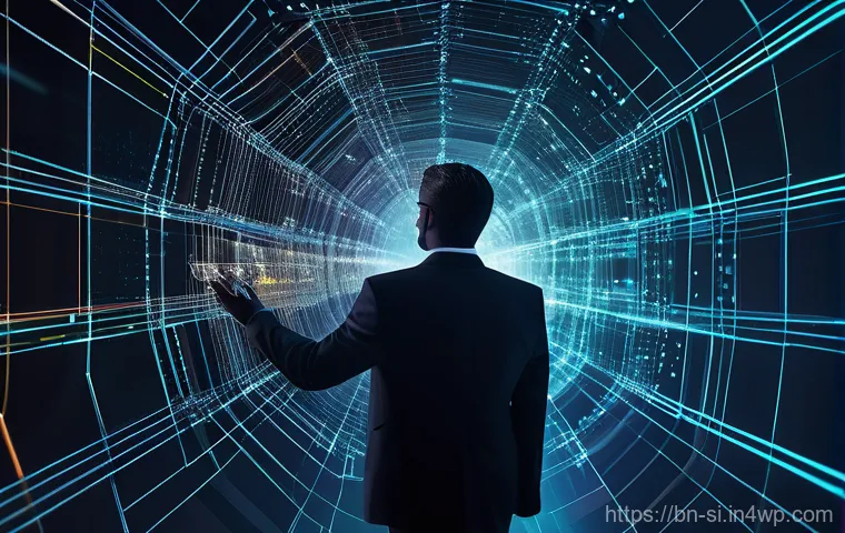 DID 플랫폼 비교 어떤 것이 우수한가 - **Prompt 1: Empowered Digital Identity Management**
"A diverse adult individual, dressed in mode...